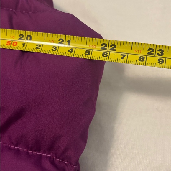 Lands' End Women's Plum Puffer Quilted Vest SZ XL jewel tone cabincore outdoor - Picture 7 of 12